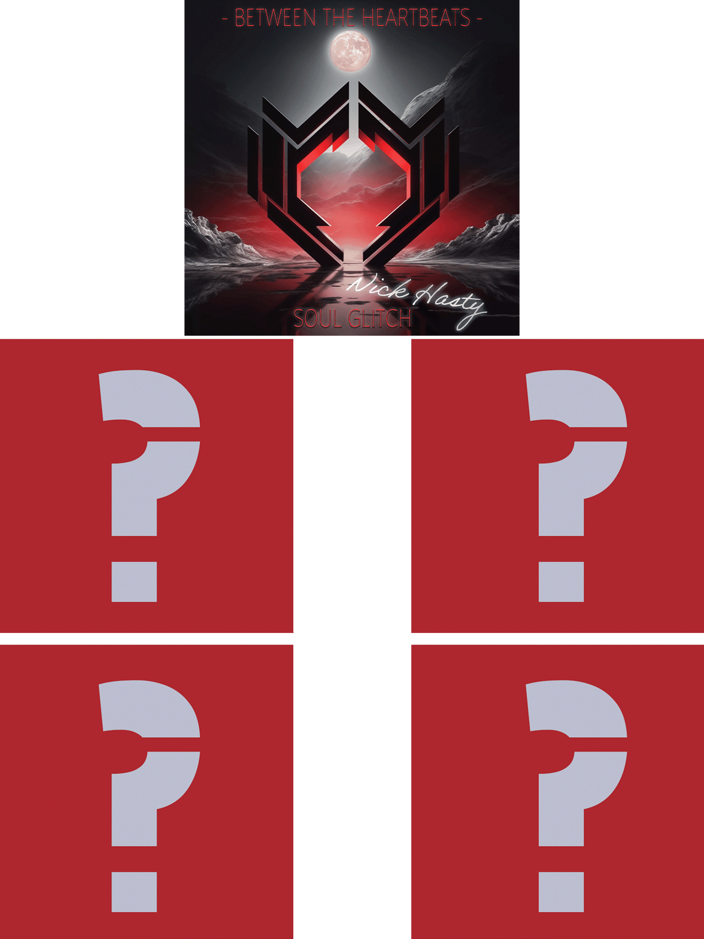 "Between the Heartbeats" 11" by 11" Poster (5 PACK!!!!!)